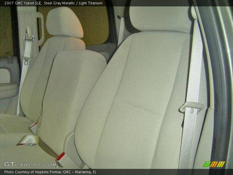 Steel Gray Metallic / Light Titanium 2007 GMC Yukon SLE