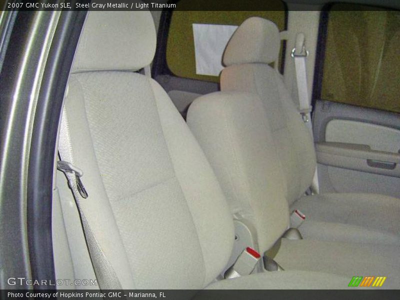 Steel Gray Metallic / Light Titanium 2007 GMC Yukon SLE