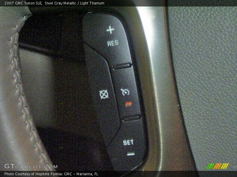Steel Gray Metallic / Light Titanium 2007 GMC Yukon SLE