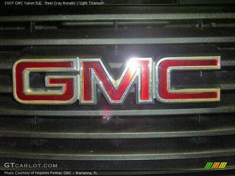 Steel Gray Metallic / Light Titanium 2007 GMC Yukon SLE