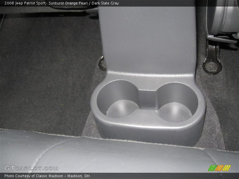 Sunburst Orange Pearl / Dark Slate Gray 2008 Jeep Patriot Sport