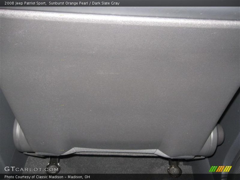 Sunburst Orange Pearl / Dark Slate Gray 2008 Jeep Patriot Sport