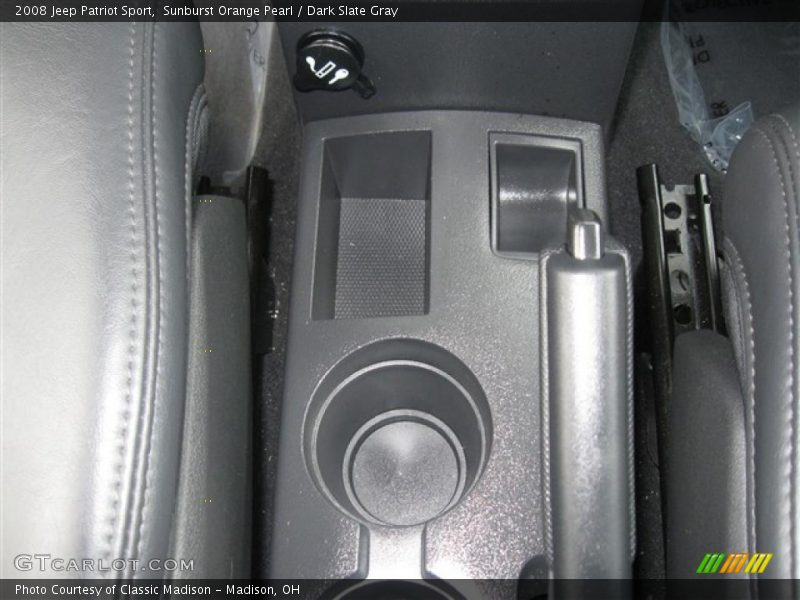 Sunburst Orange Pearl / Dark Slate Gray 2008 Jeep Patriot Sport