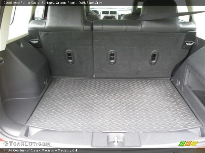 Sunburst Orange Pearl / Dark Slate Gray 2008 Jeep Patriot Sport