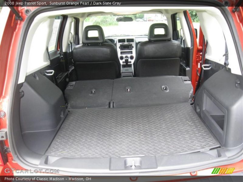 Sunburst Orange Pearl / Dark Slate Gray 2008 Jeep Patriot Sport