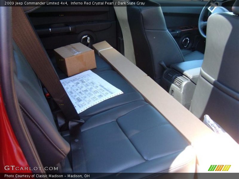Inferno Red Crystal Pearl / Dark Slate Gray 2009 Jeep Commander Limited 4x4