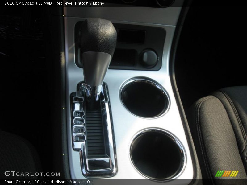 Red Jewel Tintcoat / Ebony 2010 GMC Acadia SL AWD