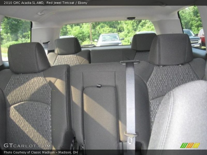 Red Jewel Tintcoat / Ebony 2010 GMC Acadia SL AWD