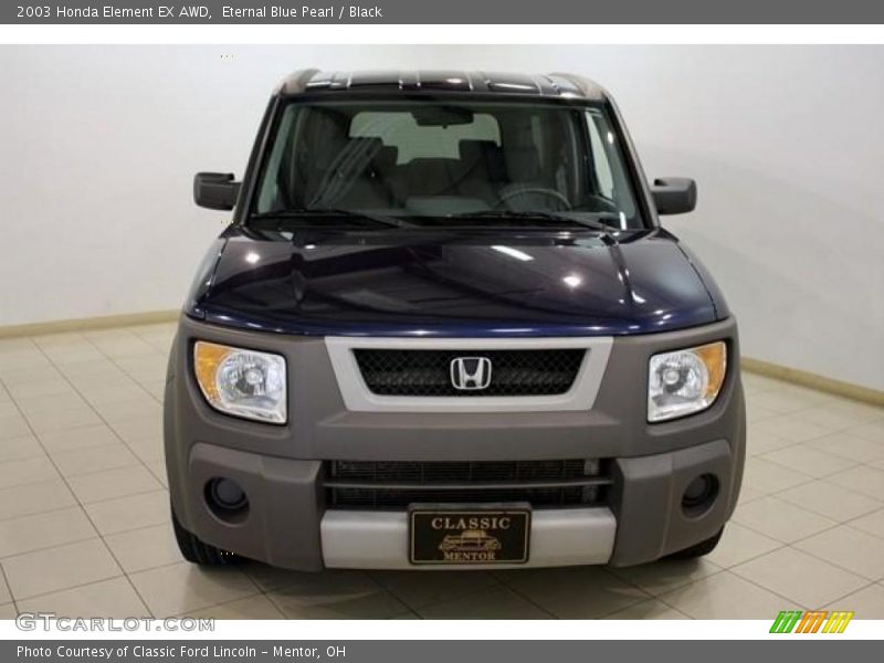 Eternal Blue Pearl / Black 2003 Honda Element EX AWD