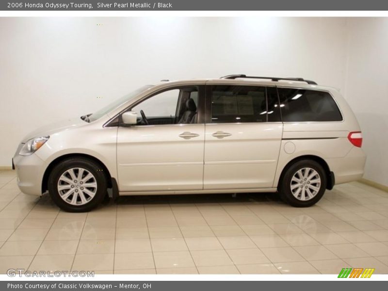 Silver Pearl Metallic / Black 2006 Honda Odyssey Touring