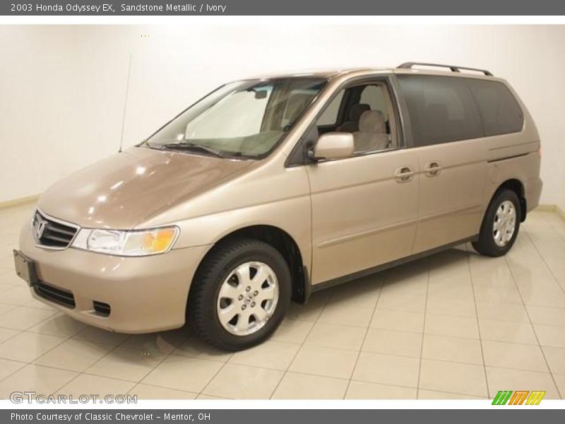 Sandstone Metallic / Ivory 2003 Honda Odyssey EX