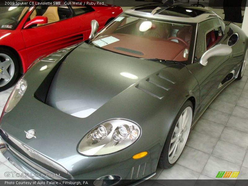 Gun Metal / Ruby Red 2009 Spyker C8 Laviolette SWB