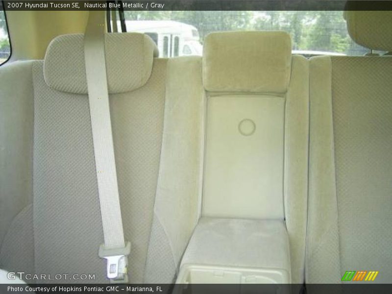 Nautical Blue Metallic / Gray 2007 Hyundai Tucson SE