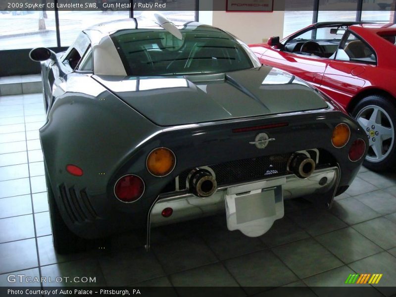 Gun Metal / Ruby Red 2009 Spyker C8 Laviolette SWB