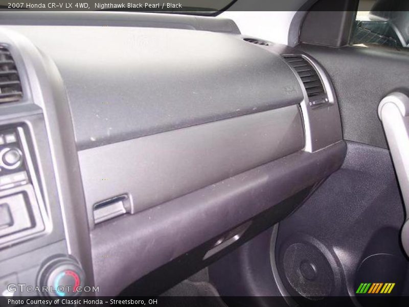 Nighthawk Black Pearl / Black 2007 Honda CR-V LX 4WD