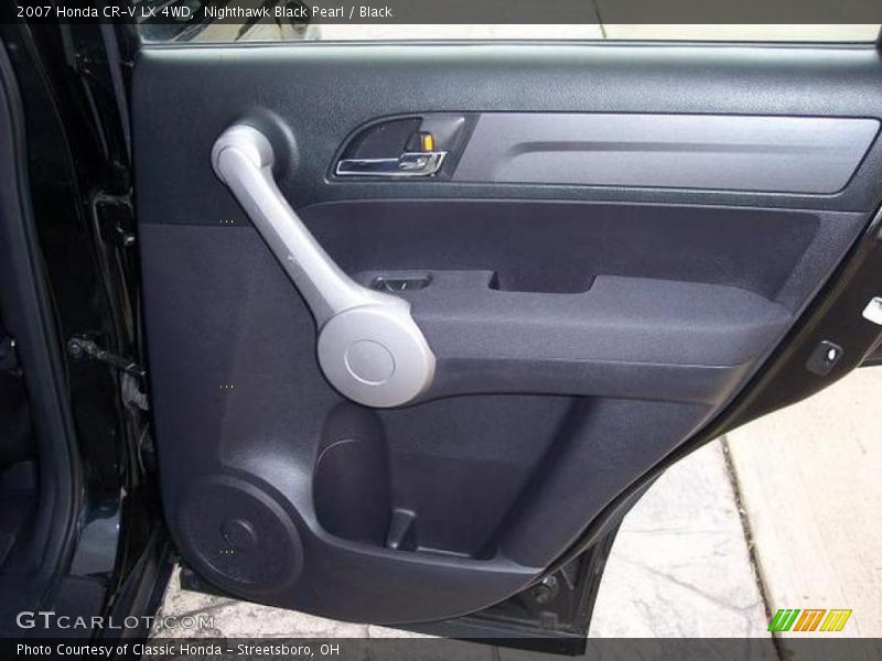 Nighthawk Black Pearl / Black 2007 Honda CR-V LX 4WD