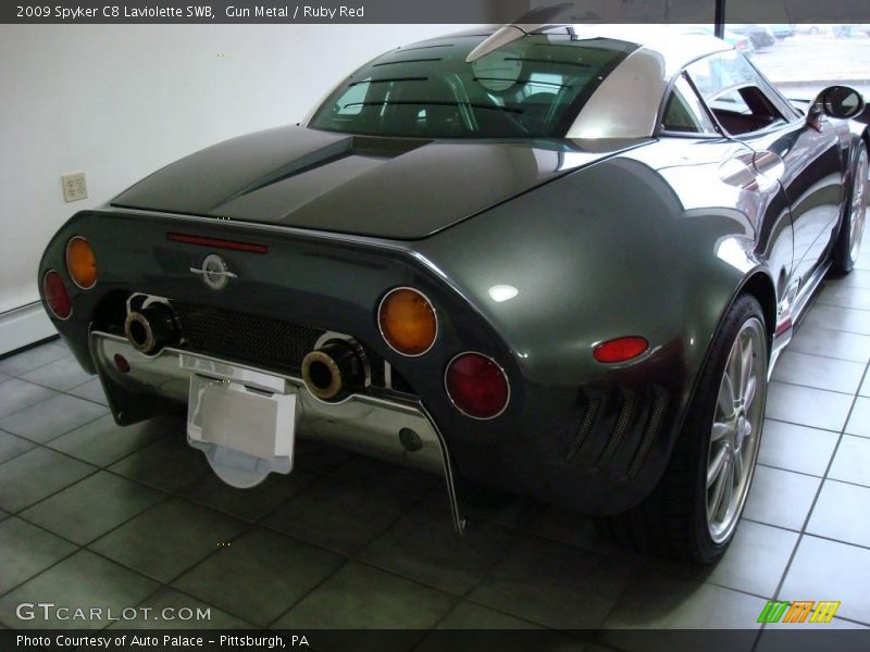 Gun Metal / Ruby Red 2009 Spyker C8 Laviolette SWB