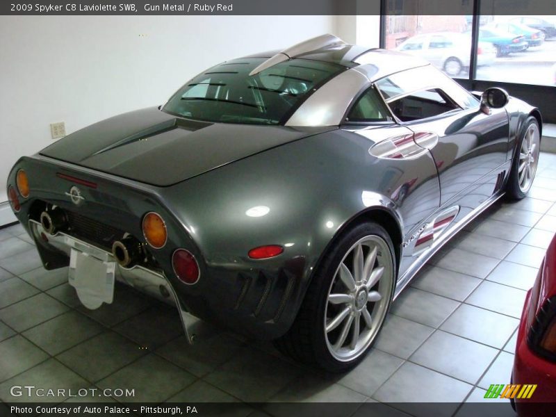 Gun Metal / Ruby Red 2009 Spyker C8 Laviolette SWB