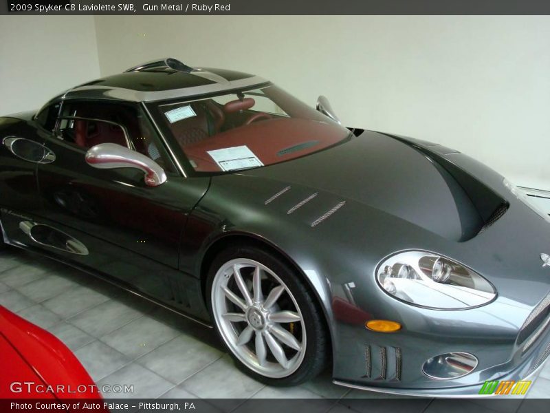 Gun Metal / Ruby Red 2009 Spyker C8 Laviolette SWB