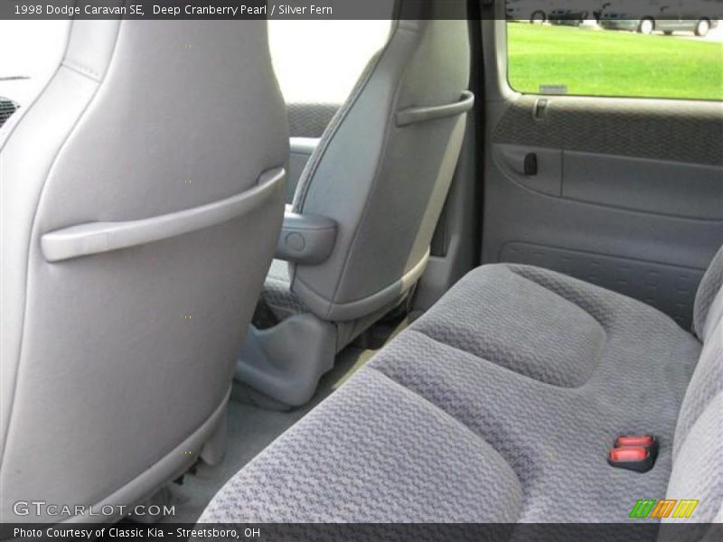 Deep Cranberry Pearl / Silver Fern 1998 Dodge Caravan SE