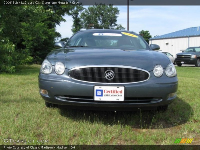 Slatestone Metallic / Gray 2006 Buick LaCrosse CX