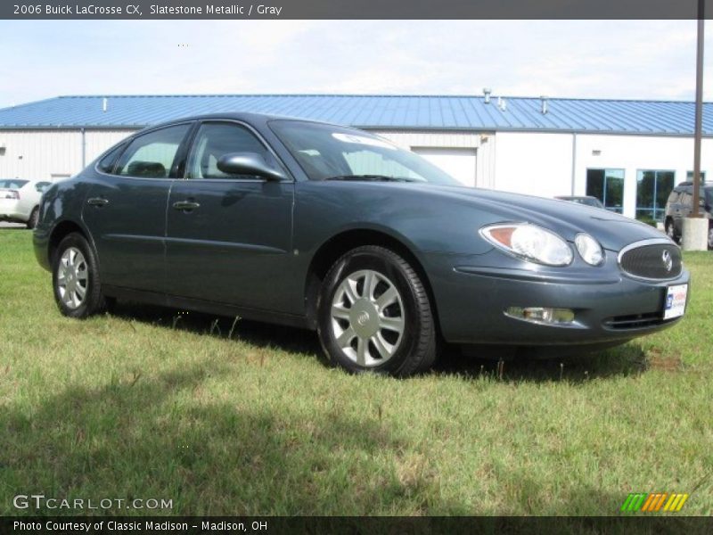 Slatestone Metallic / Gray 2006 Buick LaCrosse CX