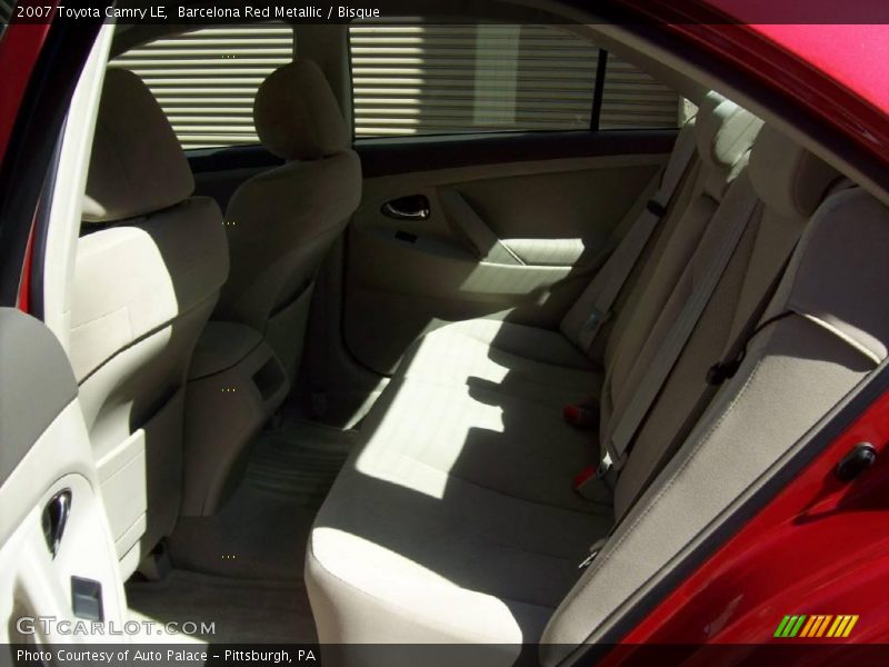 Barcelona Red Metallic / Bisque 2007 Toyota Camry LE