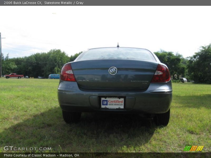 Slatestone Metallic / Gray 2006 Buick LaCrosse CX