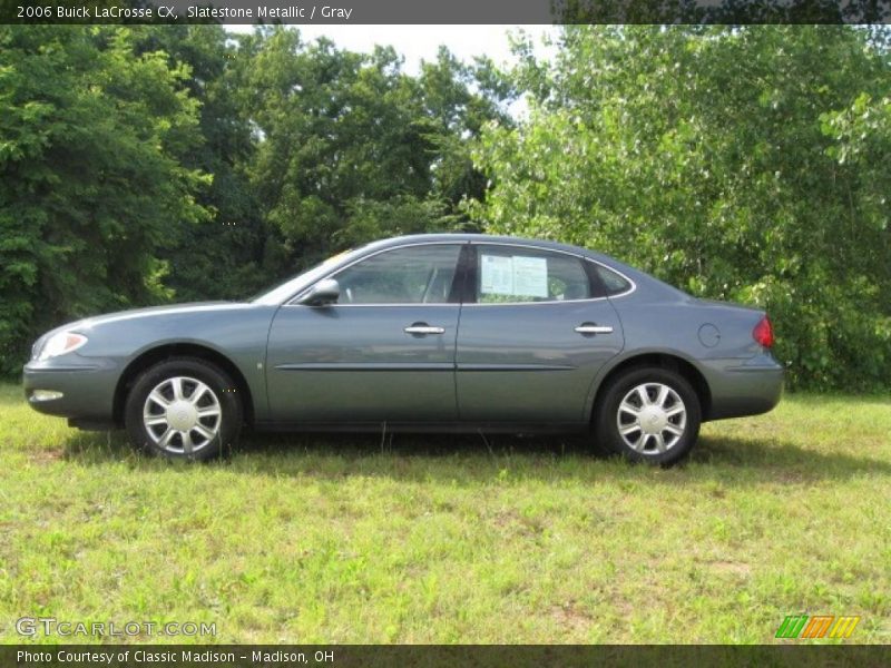 Slatestone Metallic / Gray 2006 Buick LaCrosse CX