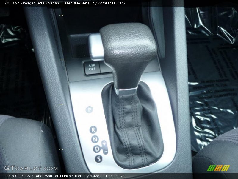 Laser Blue Metallic / Anthracite Black 2008 Volkswagen Jetta S Sedan