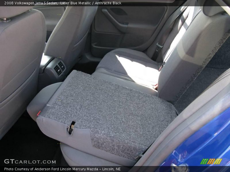 Laser Blue Metallic / Anthracite Black 2008 Volkswagen Jetta S Sedan