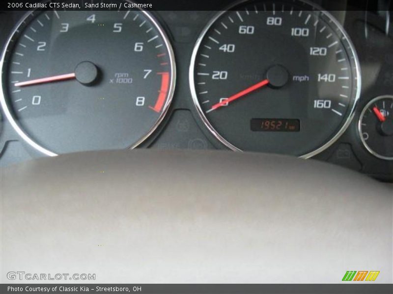 Sand Storm / Cashmere 2006 Cadillac CTS Sedan