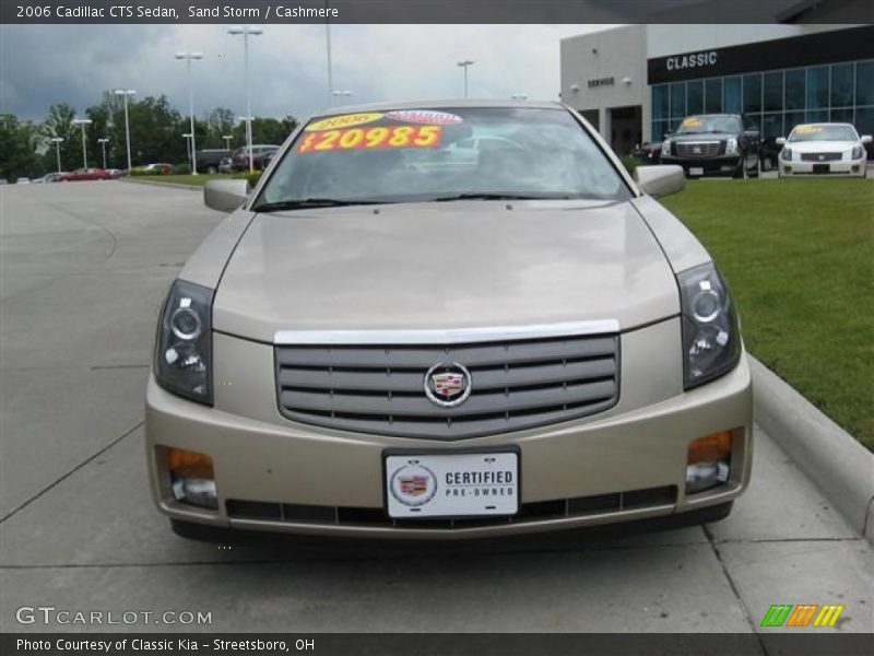 Sand Storm / Cashmere 2006 Cadillac CTS Sedan