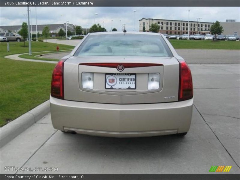 Sand Storm / Cashmere 2006 Cadillac CTS Sedan