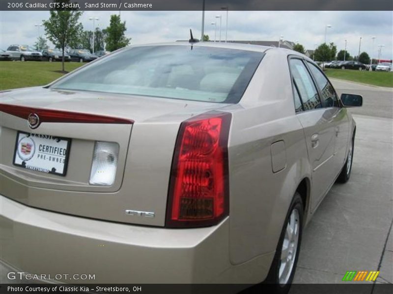 Sand Storm / Cashmere 2006 Cadillac CTS Sedan