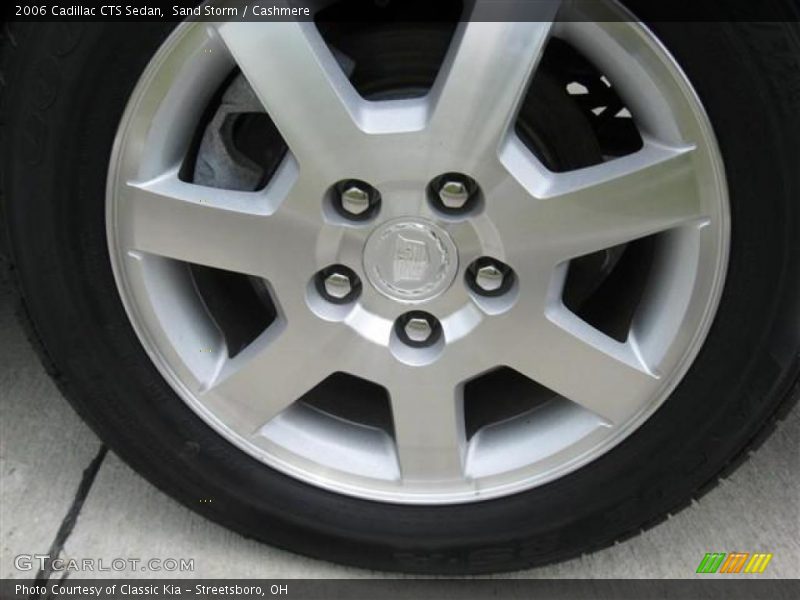 Sand Storm / Cashmere 2006 Cadillac CTS Sedan