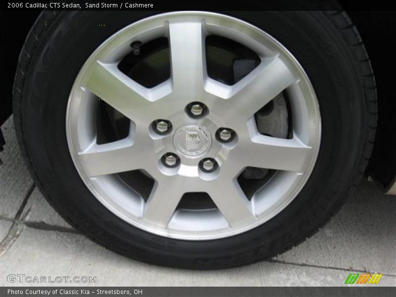 Sand Storm / Cashmere 2006 Cadillac CTS Sedan