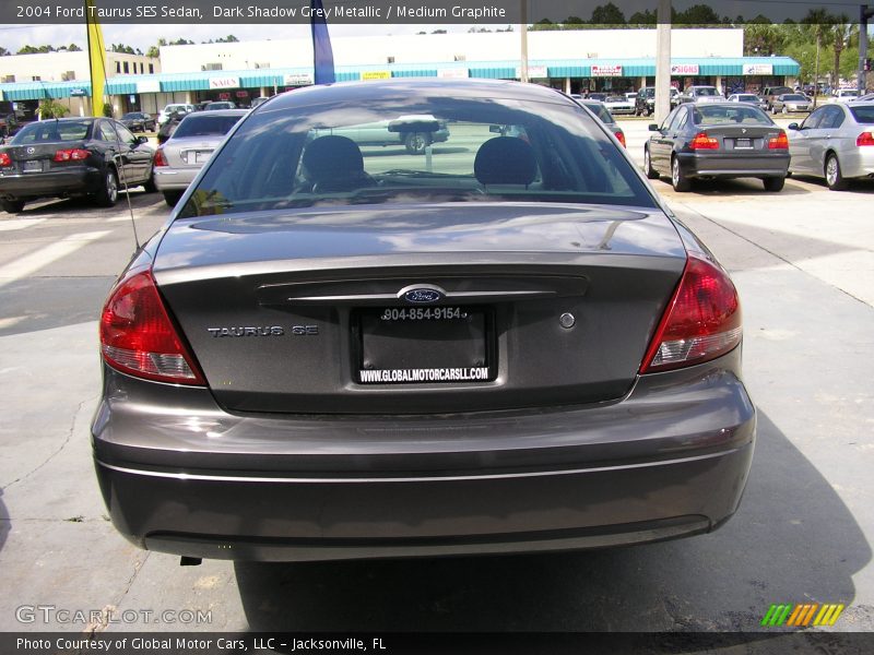 Dark Shadow Grey Metallic / Medium Graphite 2004 Ford Taurus SES Sedan