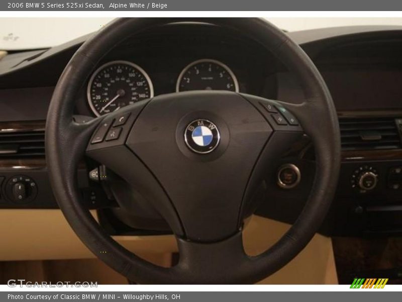 Alpine White / Beige 2006 BMW 5 Series 525xi Sedan
