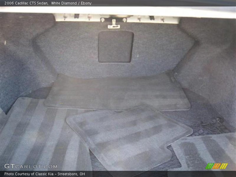 White Diamond / Ebony 2006 Cadillac CTS Sedan
