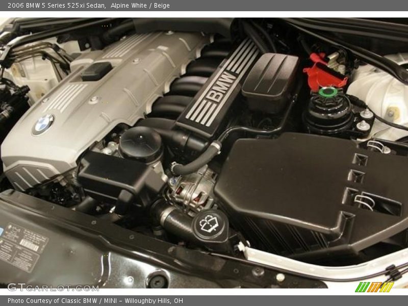 Alpine White / Beige 2006 BMW 5 Series 525xi Sedan