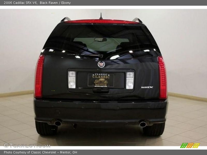 Black Raven / Ebony 2006 Cadillac SRX V6