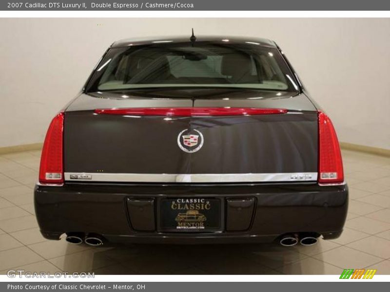 Double Espresso / Cashmere/Cocoa 2007 Cadillac DTS Luxury II