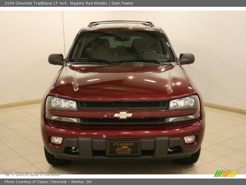 Majestic Red Metallic / Dark Pewter 2004 Chevrolet TrailBlazer LT 4x4