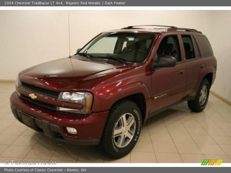 Majestic Red Metallic / Dark Pewter 2004 Chevrolet TrailBlazer LT 4x4