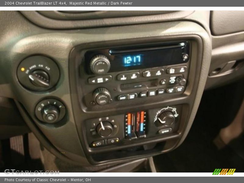 Majestic Red Metallic / Dark Pewter 2004 Chevrolet TrailBlazer LT 4x4