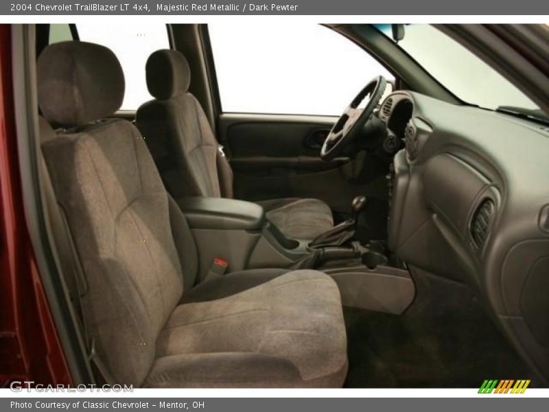 Majestic Red Metallic / Dark Pewter 2004 Chevrolet TrailBlazer LT 4x4