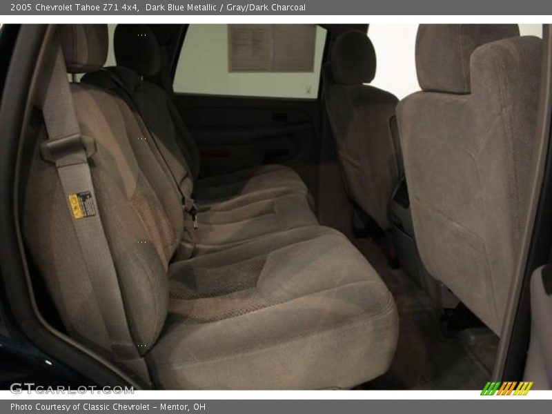 Dark Blue Metallic / Gray/Dark Charcoal 2005 Chevrolet Tahoe Z71 4x4