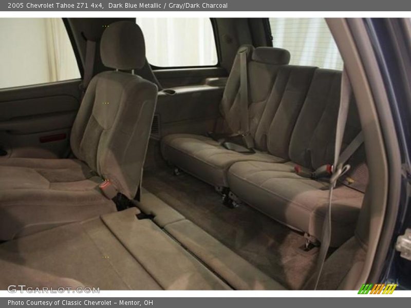 Dark Blue Metallic / Gray/Dark Charcoal 2005 Chevrolet Tahoe Z71 4x4
