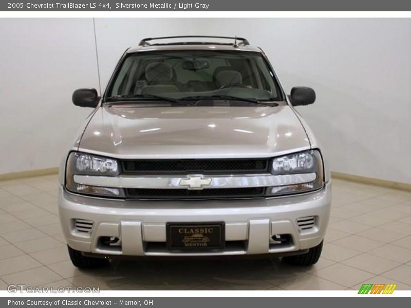 Silverstone Metallic / Light Gray 2005 Chevrolet TrailBlazer LS 4x4